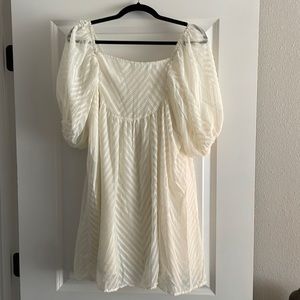 Cream Dress